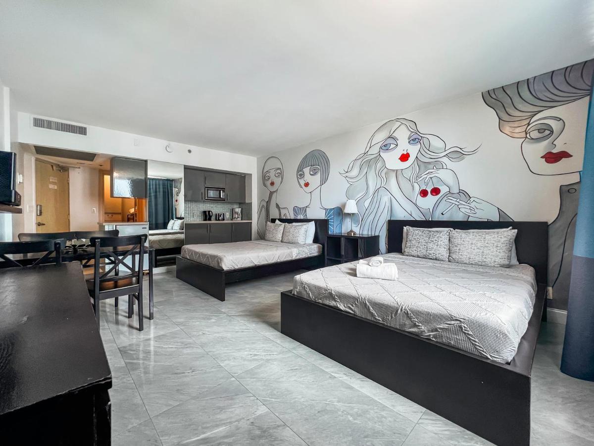 Castle Beach Studios By Vacation Media Miami Beach Exteriör bild
